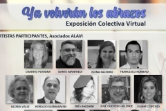 Flyer Ya volverán los abrazos