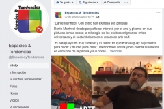 Espacios & Tendencias Entrevista Dante Manfredi en Facebook