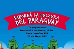 Flyer Saboreá la Dulzura de Paraguay